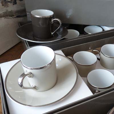 les 6 tasses � caf� ginger beige